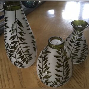Lenox Botanical Boutique Posy Vases Set of 3 New in Box
